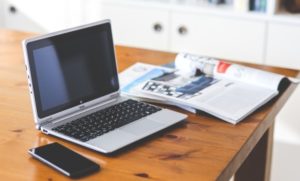 a laptop